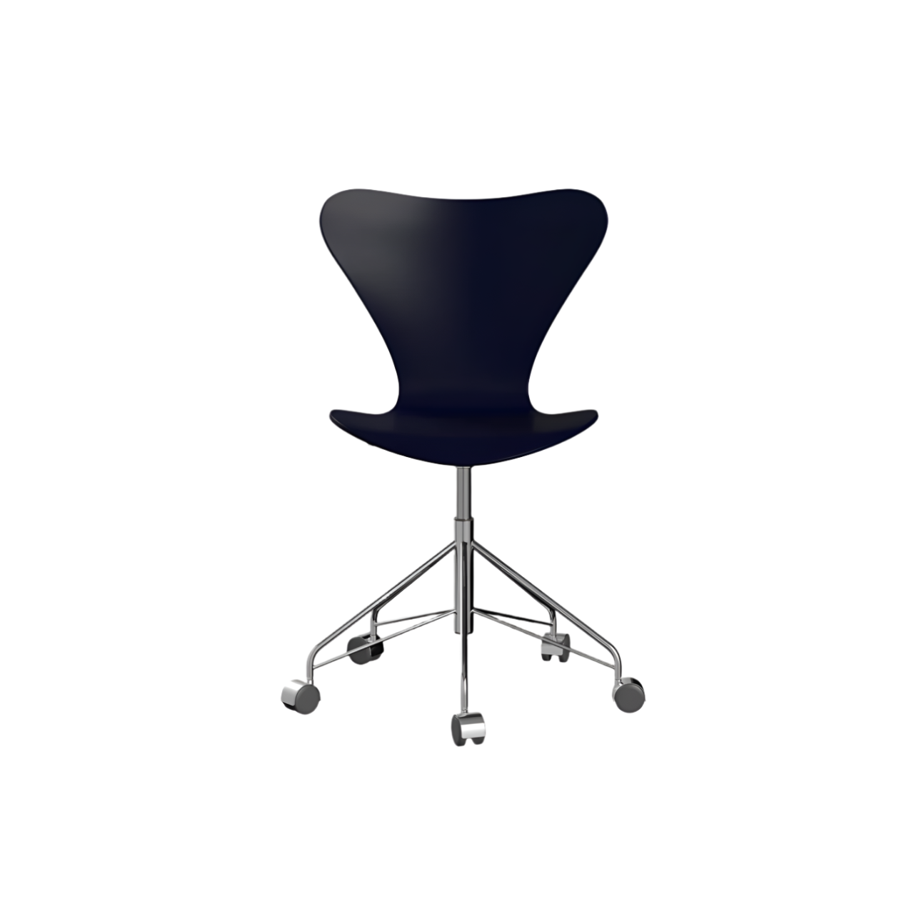 Silla de oficina Serie 7 sin tapizar de Arne Jacobsen