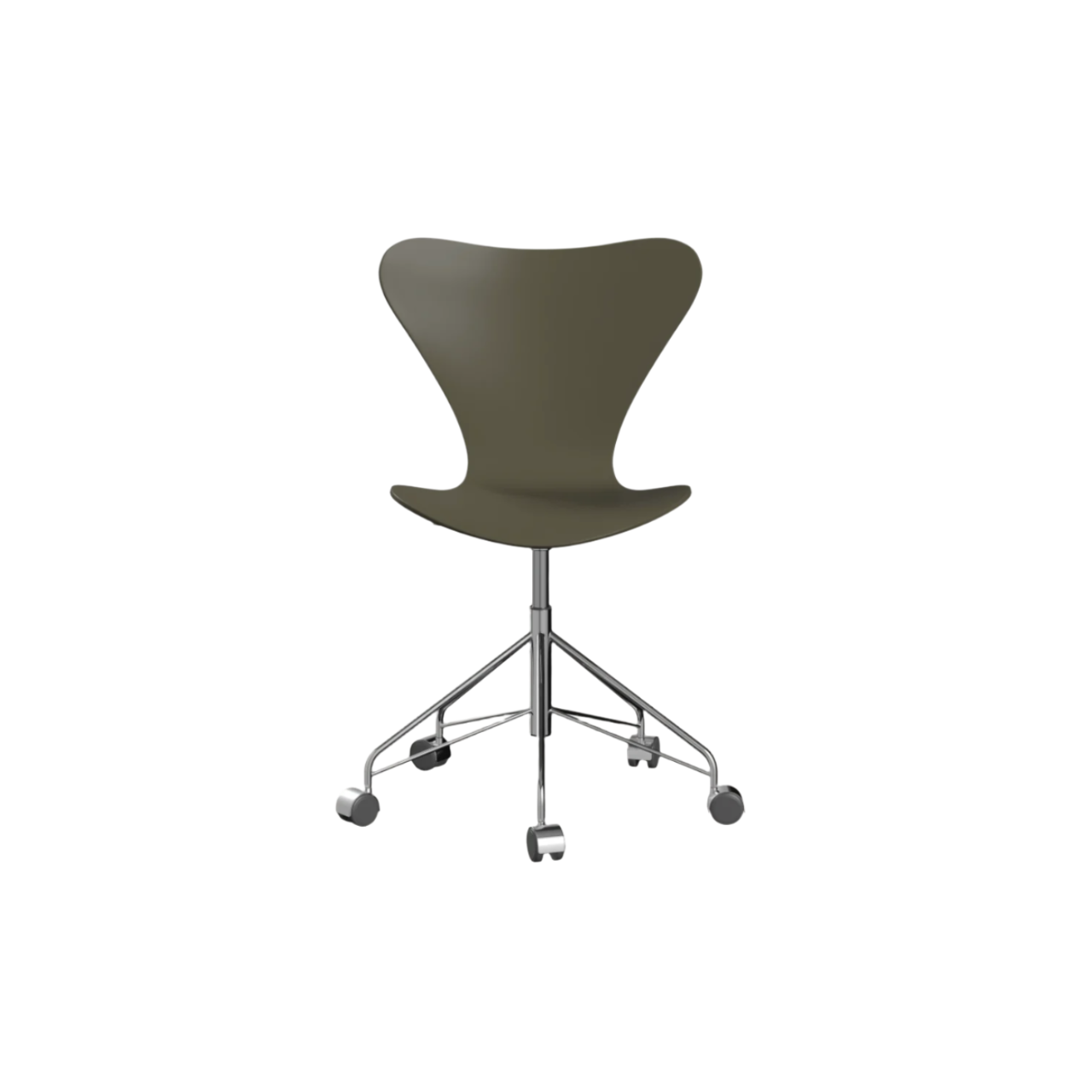 Silla de oficina Serie 7 sin tapizar de Arne Jacobsen