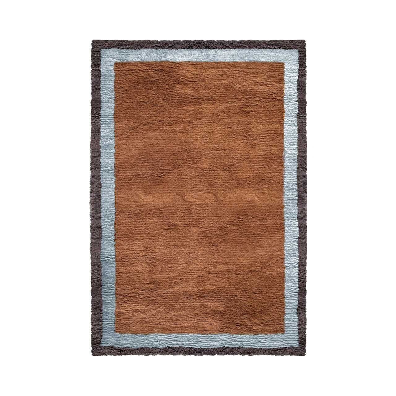 Shaggy Edge Wool Rug