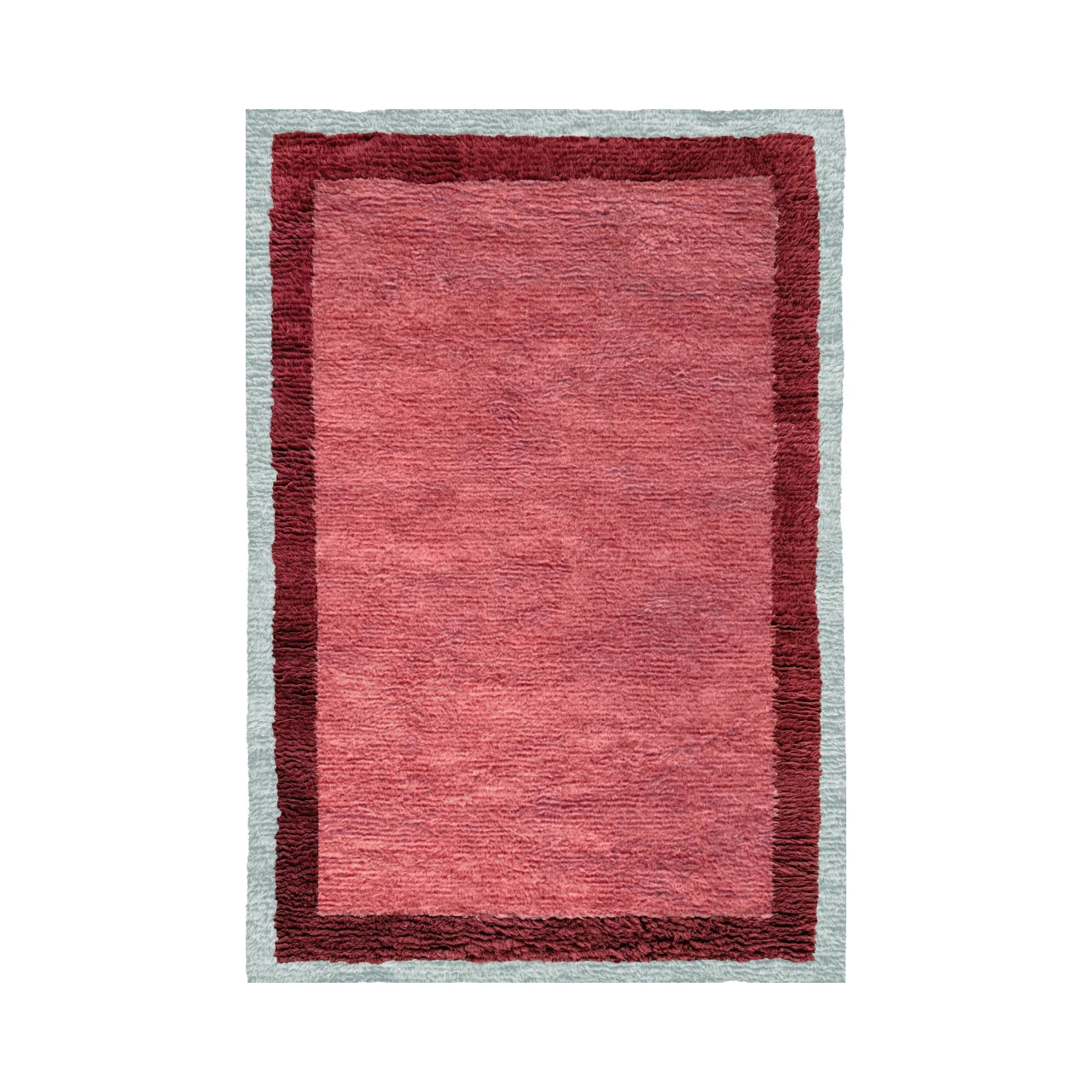 Shaggy Edge Wool Rug