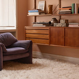 Shaggy Residue Wool Rug