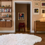 Shaggy Residue Wool Rug