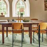 Teklan Frame Wool Rug