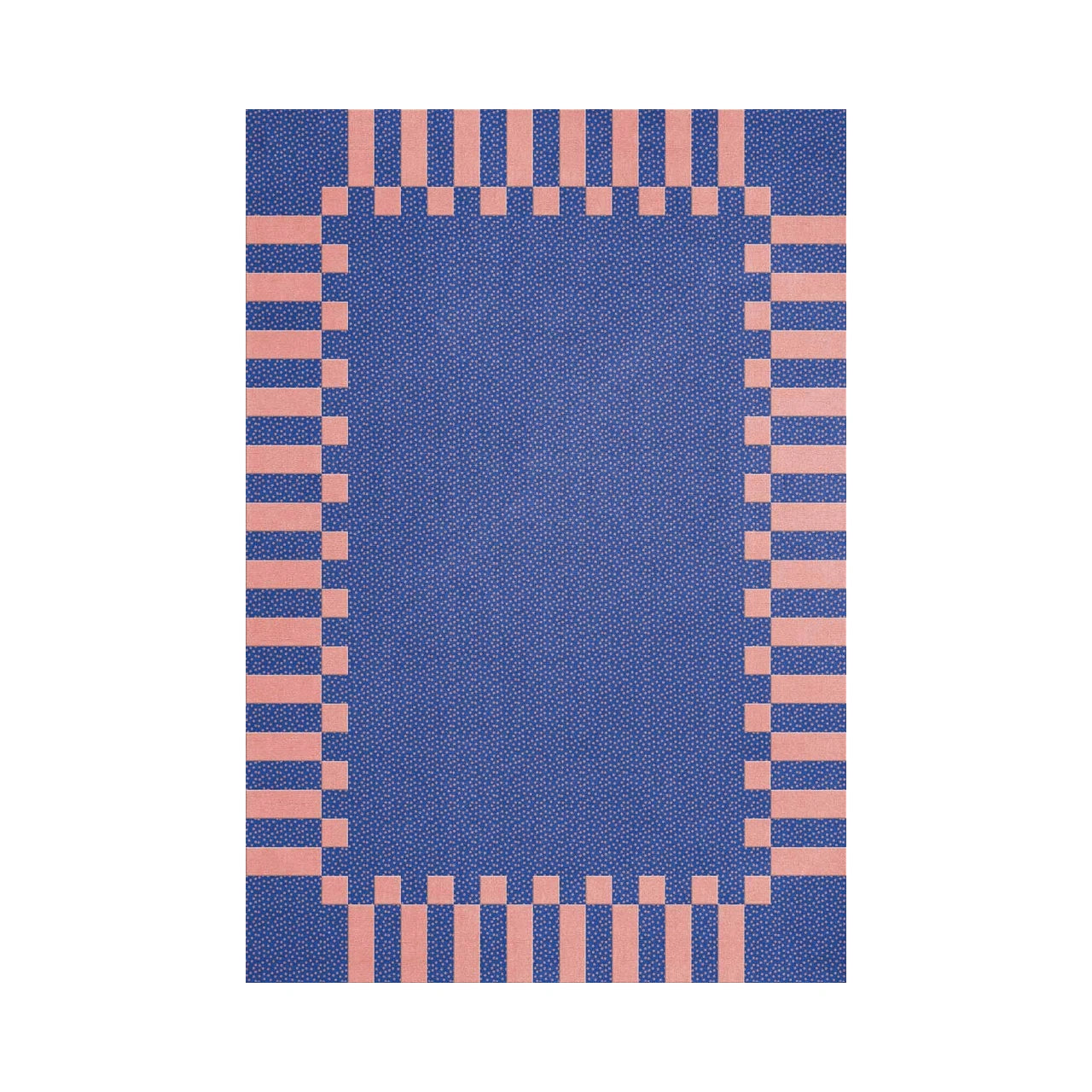 Teklan Frame Wool Rug