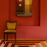 Teklan Labyrinth Wool Rug