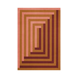 Teklan Labyrinth Wool Rug