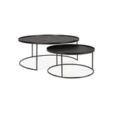 Tray Coffee Table Set - Round