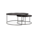 Tray Coffee Table Set - Round