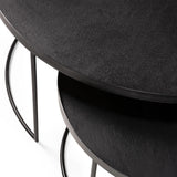 Tray Coffee Table Set - Round