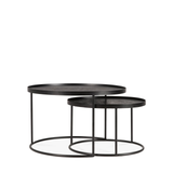 Tray Coffee Table Set - Round