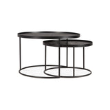Tray Coffee Table Set - Round