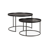 Tray Coffee Table Set - Round
