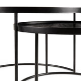 Tray Coffee Table Set - Round