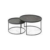 Tray Coffee Table Set - Round