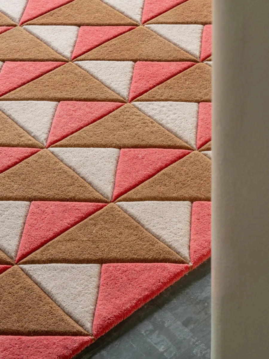 Triatic Rug Triangle Wool Rug | Layered | Danish & Scandinavian Modern Design